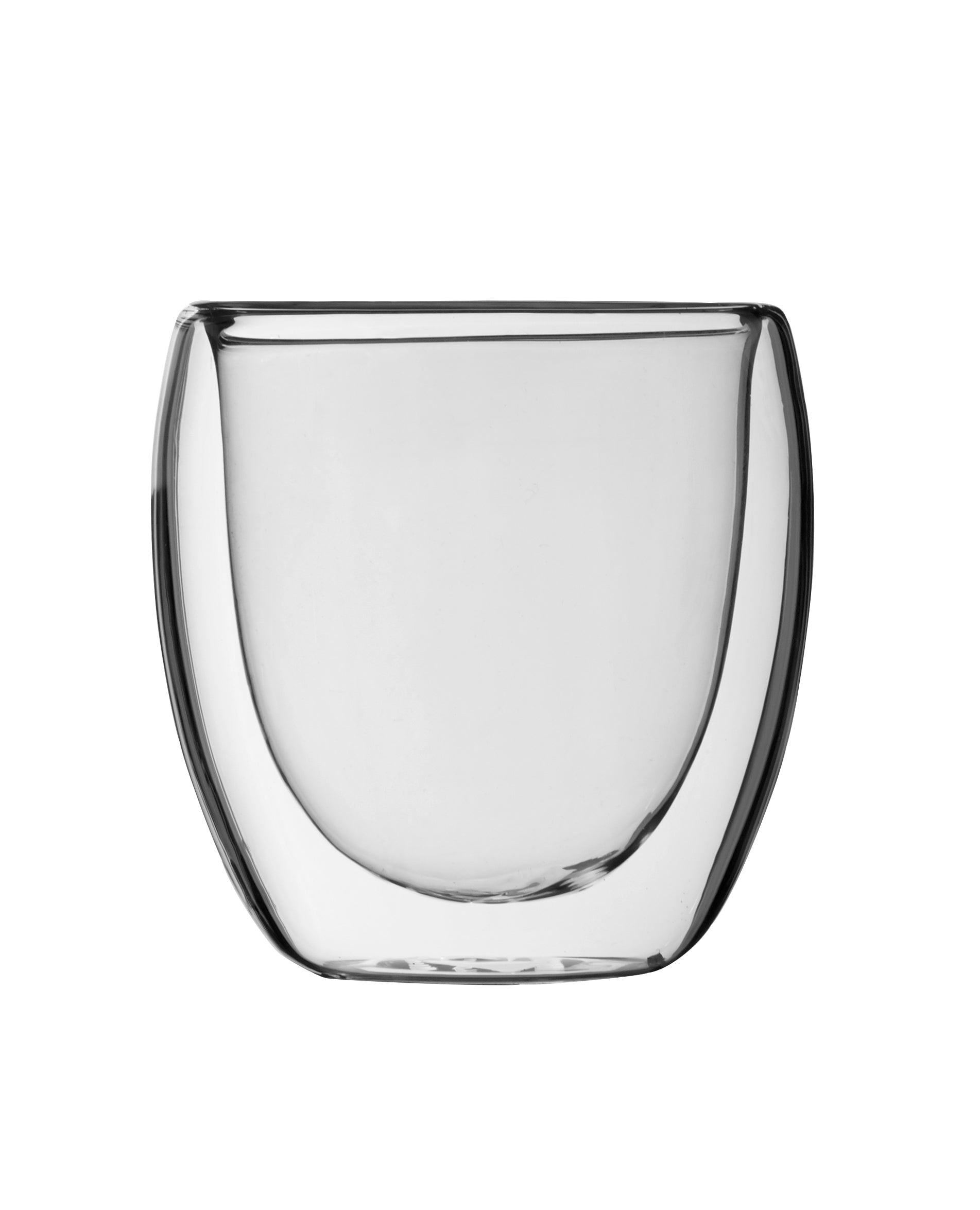 Napoli Verres à café courts à double paroi 15cl (boîte de 2)