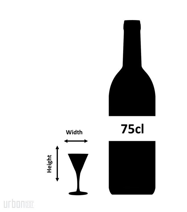 Verdot Petite Martini Glass 7cl