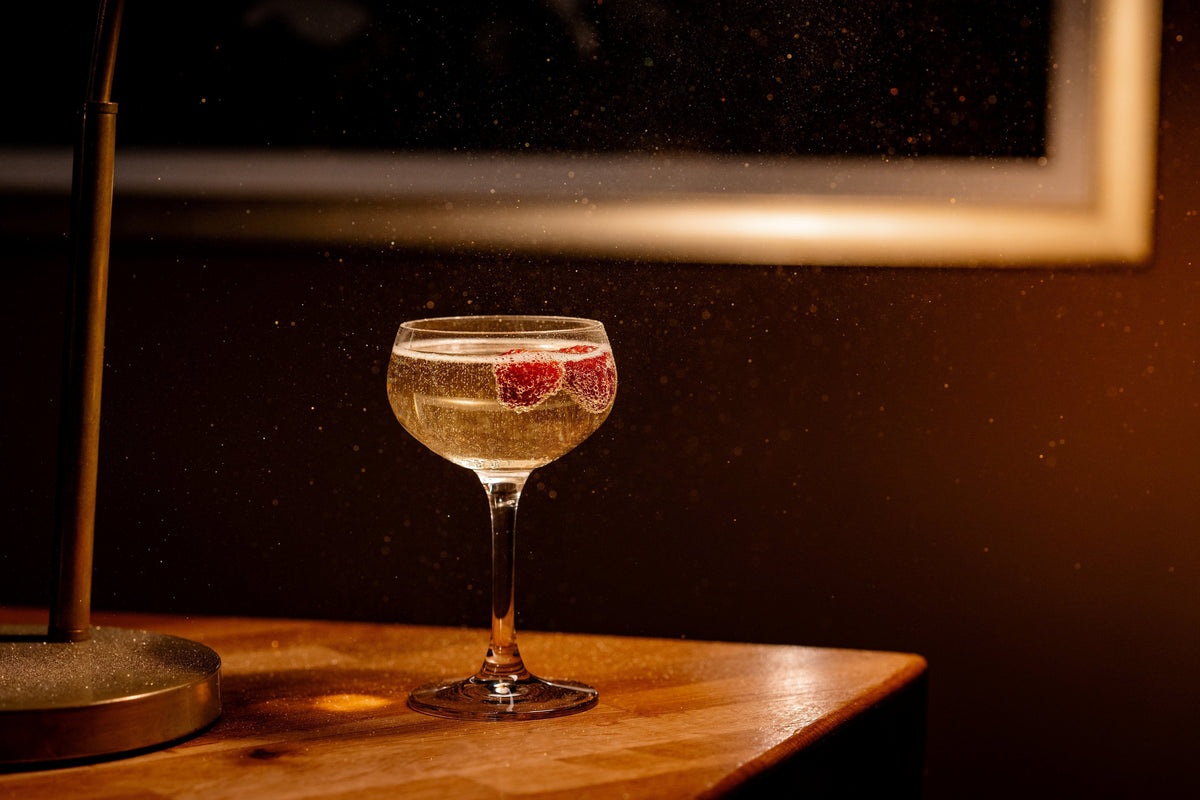 Verre coupe à champagne rétro 21 cl - lot de 4
