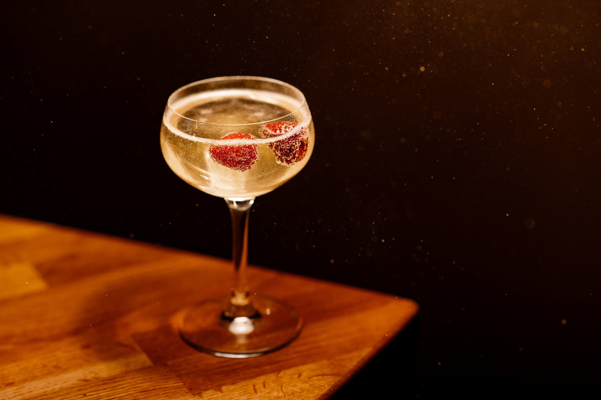 Verre coupe à champagne rétro 21 cl - lot de 4