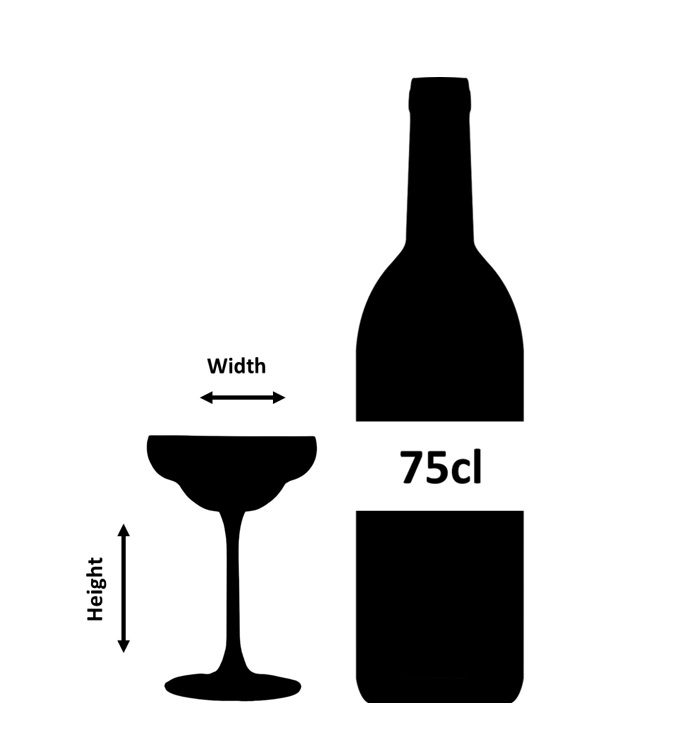 1910 Verre à cocktail coupe Coley® 17 cl