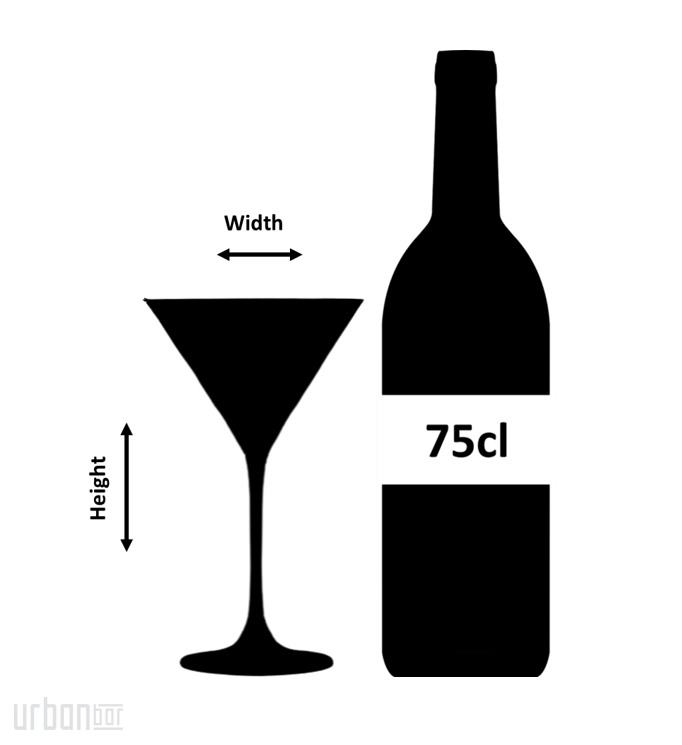 1910 Martini Cocktail Glass 21cl- Box 6