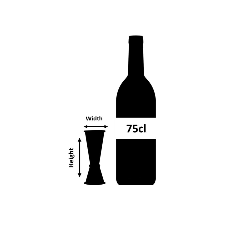 Doseur en verre 25/50ml